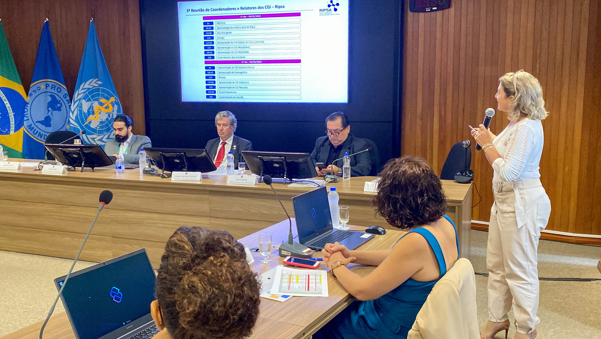 3ª Reunião dos Comitês de Gestão de Indicadores da Ripsa ​- 2024.03.04 e 05 - Foto de Ana C. Novelli