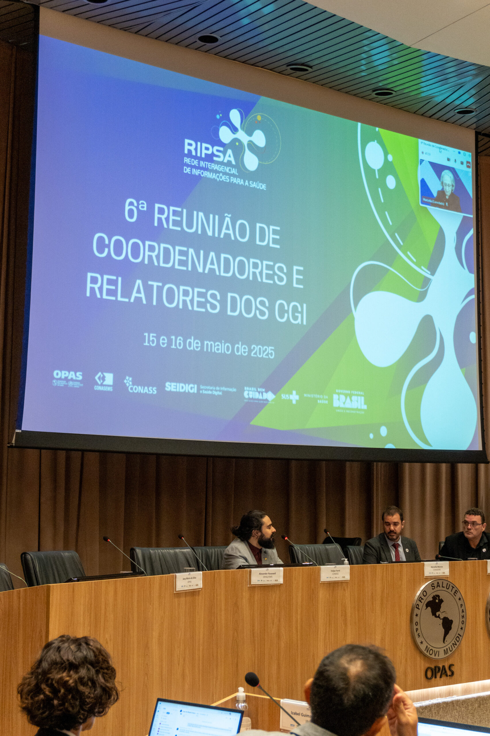 6ª Reunião dos Comitês de Gestão de Indicadores da Ripsa​ - 2025.05.15 e 16