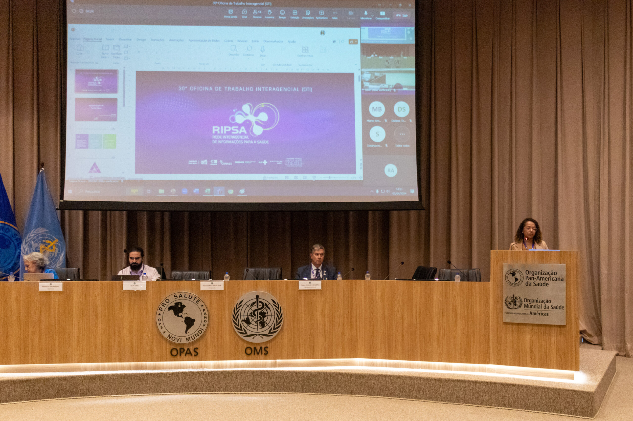 30ª Oficina de Trabalho Interagencial da Ripsa - 2024.05.04 e 05