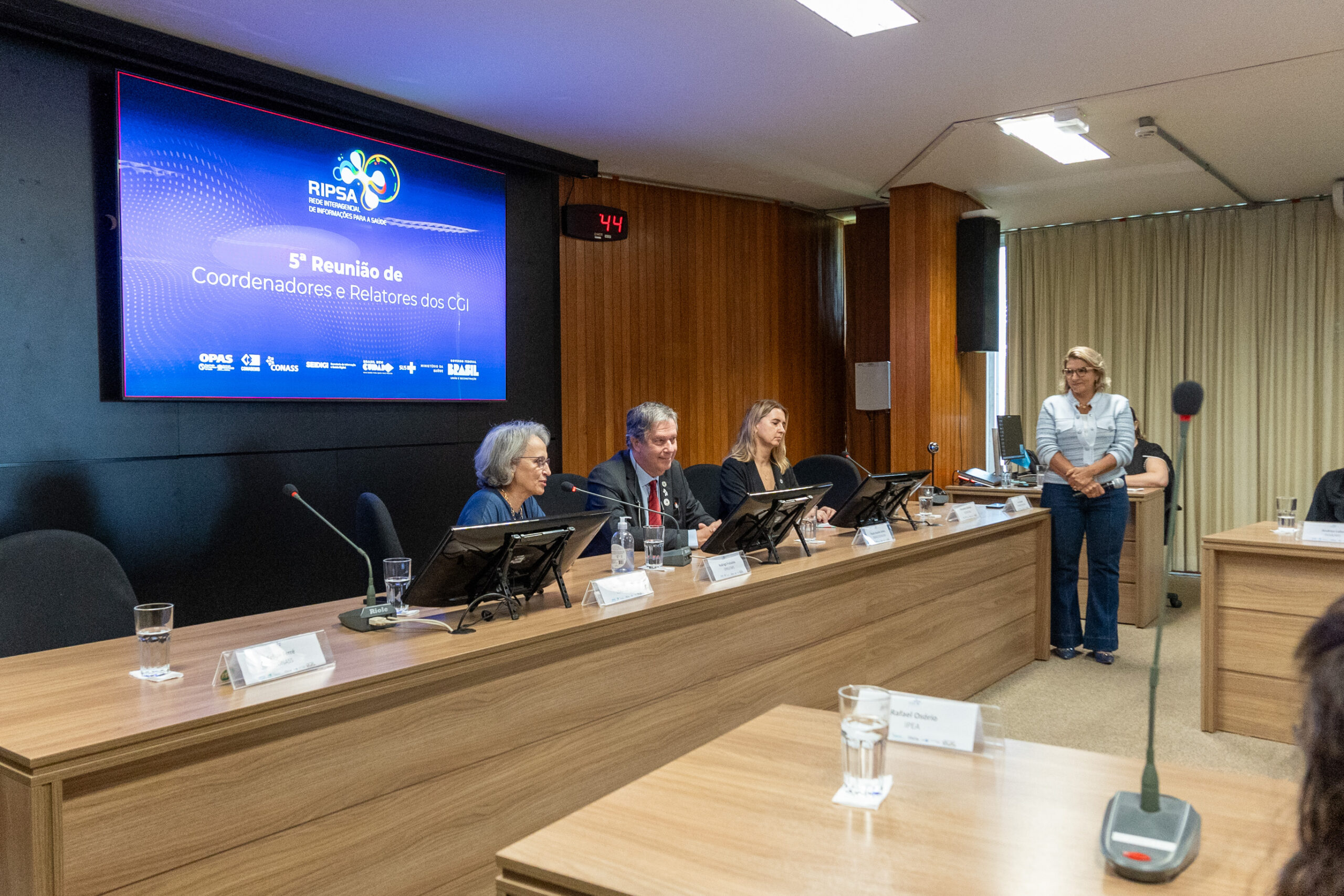 5ª Reunião dos Comitês de Gestão de Indicadores da Ripsa​ - 2024.10.29 e 30